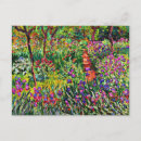 Search for iris garden postcards Claude monet