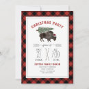 Search for farm christmas invitations Plaid