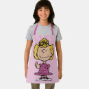 Search for vintage style aprons Charles schulz