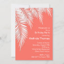 Search for trees birthday invitations Tropical
