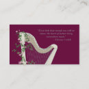 Search for harp business cards Instrument