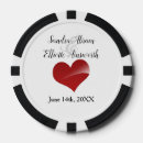 Search for wedding poker chips Hearts