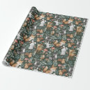 Search for forest friends wrapping paper Whimsical