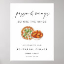 Search for pizza wedding signs Pizza rehearsal dinner