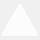 Search for blank triangle stickers Minimalist