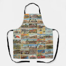 Search for old aprons Illustration