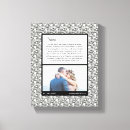 Search for wedding vow canvas prints White