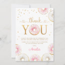 Search for donut thank you cards Pink
