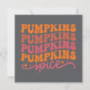 Search for spices cards Pumpkin spice latte