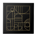 Search for black gold art deco tiles Modern