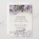 Search for lilac grey wedding invitations Rose