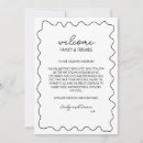 Search for welcome note for guests wedding stationery Order of events