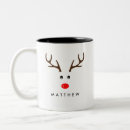 Search for reindeer noel mugs Rudolph