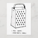 Search for feelings postcards Black