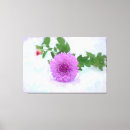 Search for light purple canvas prints Floral