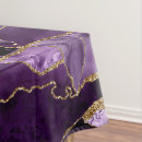 Search for purple and gold tablecloths Marble