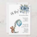 Search for dusty blue baby boy shower invitations Spring summer fall winter