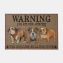 Search for english bulldogs doormats Housewarming