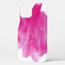 Search for watercolor brush strokes iphone cases Pink