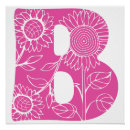 Search for monogram b posters Initial
