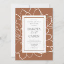 Search for orange rehearsal dinner invitations Calligraphy