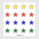 Search for prizes stickers Stars