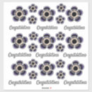 Search for large size stickers Blue