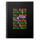 Search for gothic wedding notebooks Skeleton
