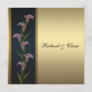 Search for square wedding anniversary invitations Golden