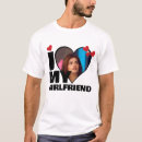 Search for hearts mens tshirts I love my girlfriend