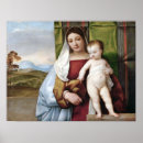 Search for titian posters Madonna