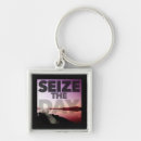 Search for seize the day key rings Carpe diem