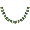 Search for animal print bunting flags Stripes