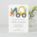 Search for construction truck invitations Simple