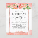 Search for peach birthday Greenery