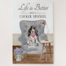 Search for cocker spaniel puzzles Cute