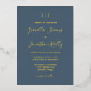 Search for dark blue wedding invitations Classic