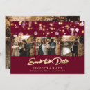 Search for burgundy gold save the dates Modern