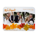 Search for fall wedding magnets Autumn leaves