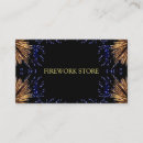Search for fireworks business cards Modern