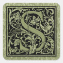 Search for monogram s stickers Calligraphy