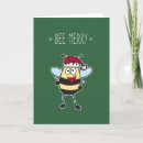 Search for bee merry christmas cards Insect