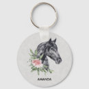 Search for black horse key rings Equestrian