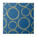 Search for blue circle tiles Vintage