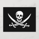 Search for pirate logo postcards Skull