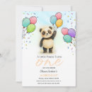 Search for panda 1st birthday invitations Animal