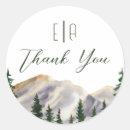 Search for rustic watercolor stickers Mountains