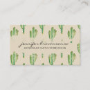 Search for cactus business cards Watercolor
