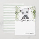 Search for watercolor panda cards Baby shower