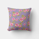 Search for purple floral cushions Rose